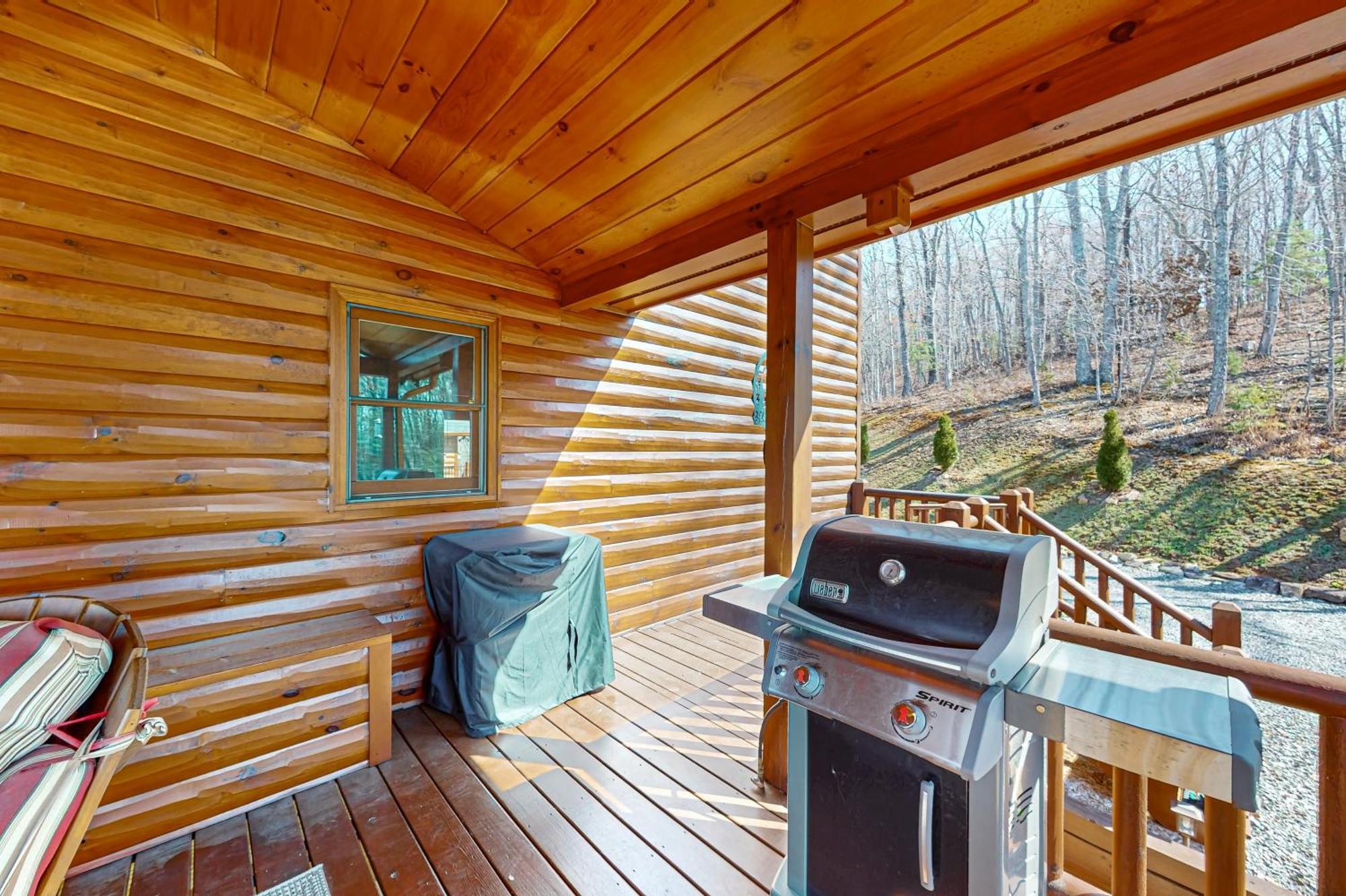 Bougie Bear Cabin Morganton Exterior foto